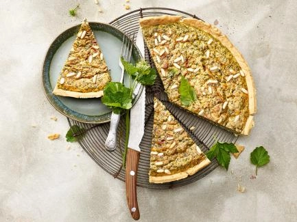 Wildkräuter-Ricotta-Tarte